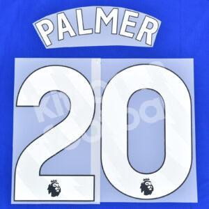 2023-25 Chelsea Home Name Number Set #20 PALMER Premier League Repro - Image 3