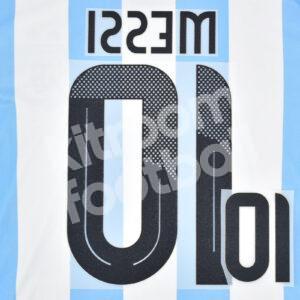 Copa America 2024 Argentina Home Name Number Set #10 MESSI Repro - Image 3
