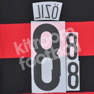 FIFA World Cup 2014 Germany Away Name Number Set #8 ÖZIL Repro - Image 3