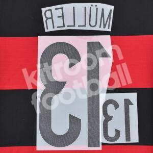 FIFA World Cup 2014 Germany Away Name Number Set #13 MÜLLER Repro - Image 3
