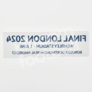 Original Player Issue Real Madrid Final Wembley Champions League 2024 Patch MDT Match Details - Image 3