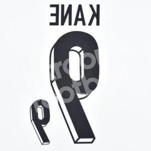 UEFA Euro 2024 England Home Name Number Set #9 KANE Repro - Image 3