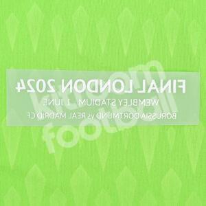 Original Player Issue Real Madrid Final Wembley Champions League 2024 Patch MDT Match Details GK - Image 3