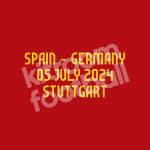 EURO 2024 Spain Match Details MDT Patch Home vs Germany Repro