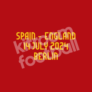EURO 2024 Final Spain Match Details MDT Patch Home vs England Repro