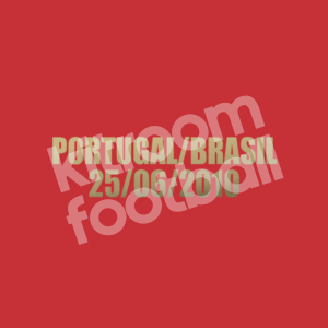 World Cup 2010 Portugal Match Details MDT Patch Home vs Brazil Repro - Image 1