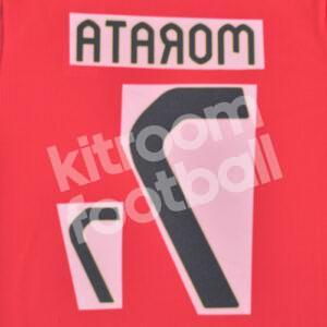 UEFA Euro 2024 Spain Home Name Number Set #7 MORATA Repro - Image 3