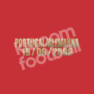 UEFA EURO 2008 Portugal Match Detail MDT Patch vs Germany Repro