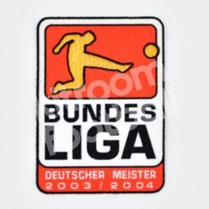 2004-05 Bundesliga Deutscher Meister 2003/2004 Werder Bremen Patch Flock Repro