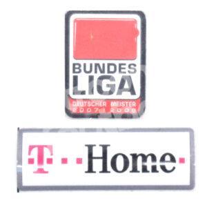2008-09 Bundesliga Deutscher Meister 2007/2008 Bayern Munich Patch Flock Repro - Image 3