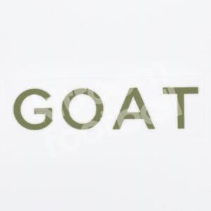 2023-24 PSG Paris Saint Germain GOAT Fourth Sponsor Patch Repro