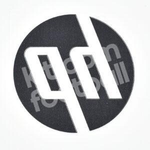 2023-25 Real Madrid HP Black Sponsor Patch Repro - Image 3