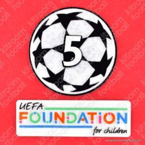 Original Player Issue 2024-25 UEFA Champions League Barcelona Starball Patch (Sporting ID)