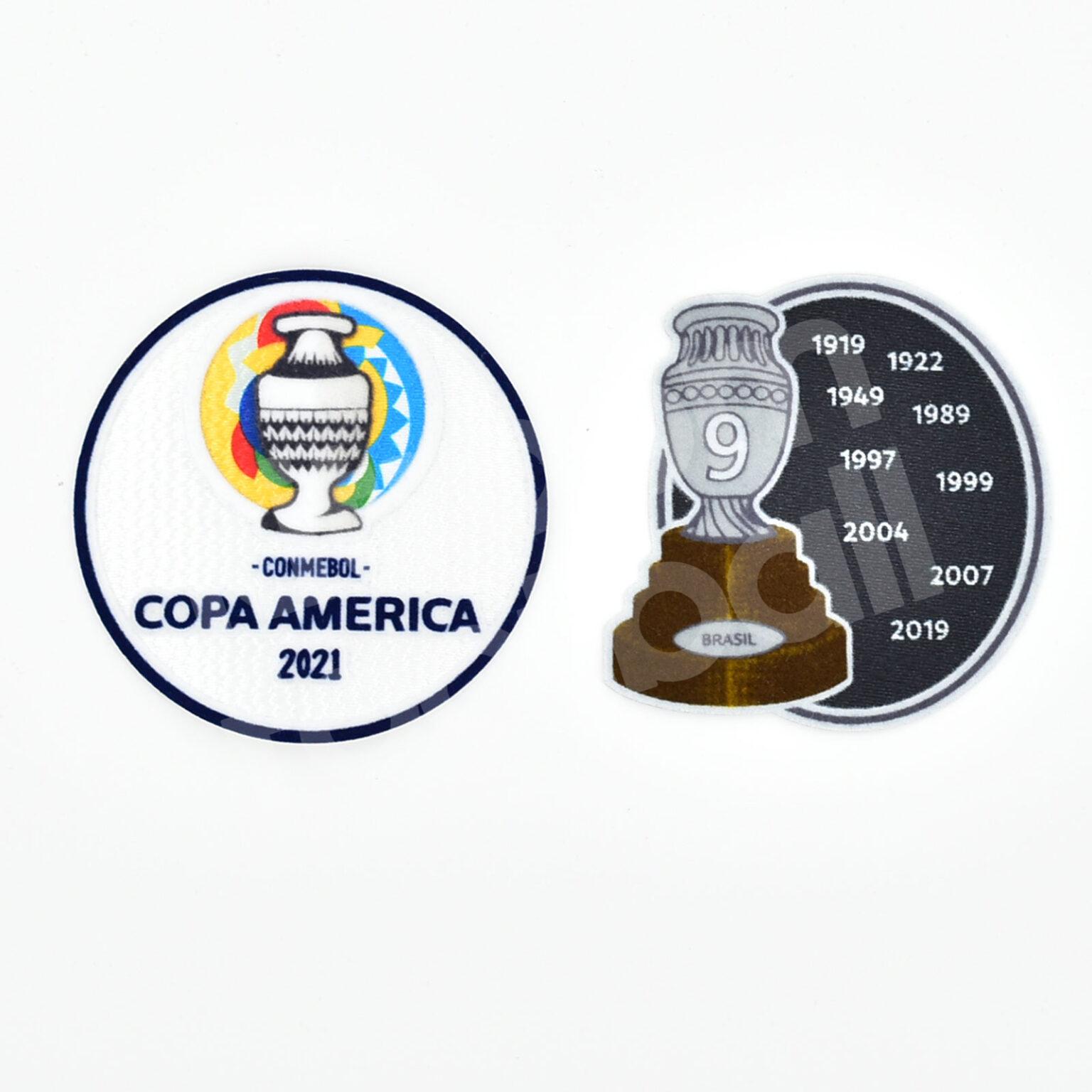Copa America 2021 Brazil Patch Campeon Winner 9 Repro Kitroom Football copa-america-2021-brazil-patch-campeon-winner-9-repro-kitroom-football