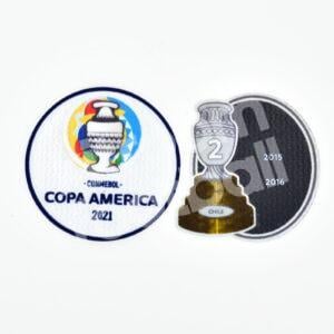 Copa America 2021 Chile Patch + Campeon Winner 2 Repro