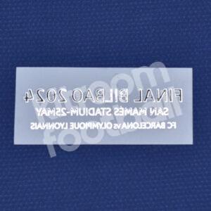 FC Barcelona Womens Final Champions League 2024 Patch MDT Repro - Image 3