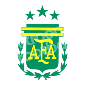 2024 Argentina National Team Crest Badge Patch for Goalkeeper Green Shirt Repro AFA