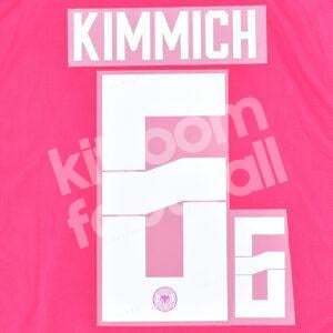 UEFA Euro 2024 Germany Away Name Number Set #6 KIMMICH Repro