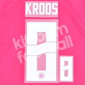 UEFA Euro 2024 Germany Away Name Number Set #8 KROOS Repro