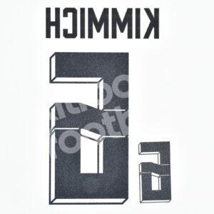 UEFA Euro 2024 Germany Home Name Number Set #6 KIMMICH Repro - Image 3