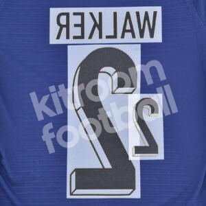 UEFA Euro 2024 England Away Name Number Set #2 WALKER Repro - Image 3