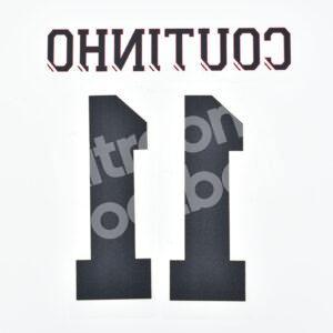 2024-25 Vasco da Gama Home Name Number Set #11 COUNTINHO Repro - Image 3