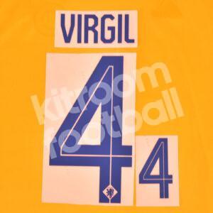 2024 Netherlands UEFA Euro Home Name Set #4 VIRGIL (Repro)
