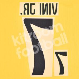 Copa America 2024 Brazil Home Name Number Set #7 VINI JR. Repro - Image 3