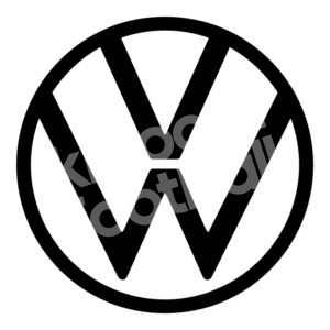Germany National Team VOLKSWAGEN Sponsor Patch Black for Training Repro - Image 1