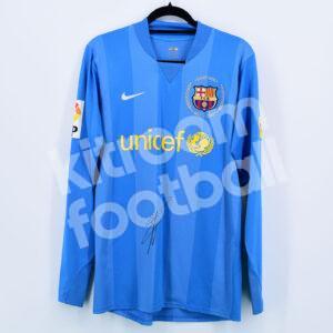 2007-08 Barcelona Player Issue Goalkeeper Shirt  #1 Victor VALDES La Liga (Size M) - Image 3