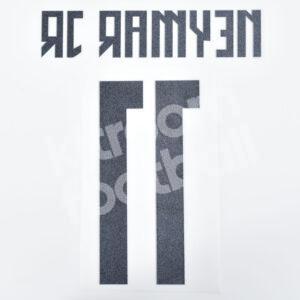 2012-13 Santos Home Name Number Set #11 NEYMAR JR Repro - Image 3