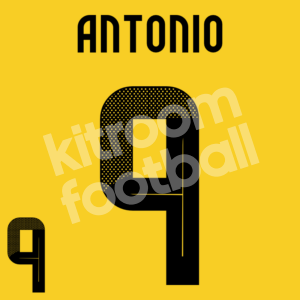 Copa America 2024 Jamaica Home Name Number Set #9 ANTONIO Repro - Image 1
