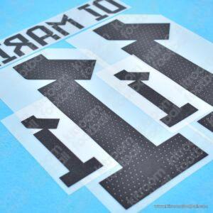 2023 Argentina Home Name Number Set #11 DI MARIA (3 Stars) Repro - Image 3