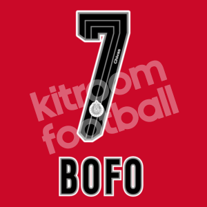 2009-10 Chivas Guadalajara Away Name Number Set #7 BOFO Repro