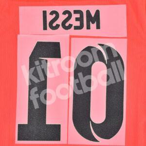 2014-15 Barcelona Away Name Number Set #10 MESSI Repro v1 - Image 3