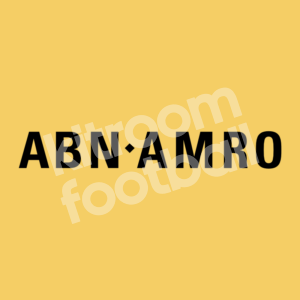 Ajax Amsterdam ABN AMRO Sponsor Patch Black Flock Repro