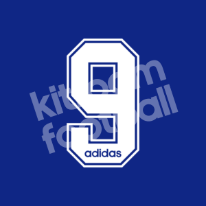 1994-95 PSV Eindhoven Away Number #9 RONALDO Flock Repro