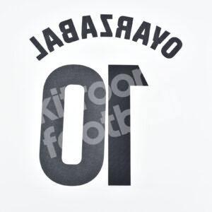 2023-24 Real Sociedad Home Name Number Set #10 OYARZABAL Repro - Image 3