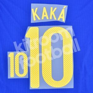 Brazil FIFA World Cup 2010 Aaway Name Number Set #10 KAKÁ Repro