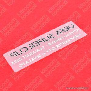 2023 Sevilla UEFA SuperCup Match Detail MDT Patch vs Manchester City Repro - Image 3