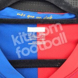 2008-09 Barcelona Home Shirt Champions League #6 XAVI Match Issue Not Worn - Image 4