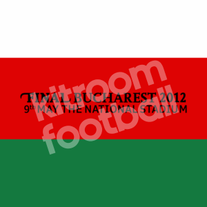 FINAL 2012 UEFA Cup Athletic Club Bilbao BUCHAREST Match Detail MDT Patch Repro