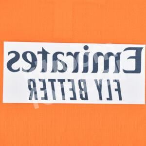Original Player Issue 2024-25 Real Madrid Away Emirates Fly Better Sponsor Patch