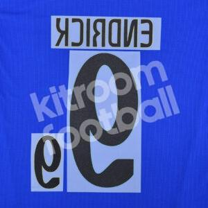 Copa America 2024 Brazil Away Name Number Set #9 ENDRICK Repro - Image 3