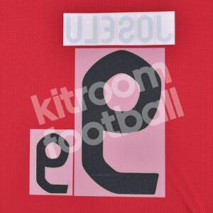 UEFA Euro 2024 Spain Home Name Number Set #9 JOSELU Repro - Image 3