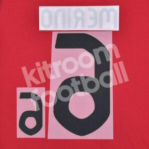 UEFA Euro 2024 Spain Home Name Number Set #6 MERINO Repro - Image 3