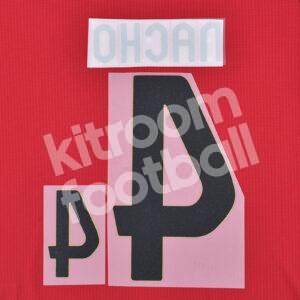 UEFA Euro 2024 Spain Home Name Number Set #4 NACHO Repro - Image 3