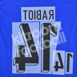 UEFA Euro 2024 France Home Name Number Set #14 RABIOT Repro - Image 3