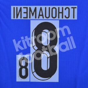 UEFA Euro 2024 France Home Name Number Set #8 TCHOUAMENY Repro - Image 3