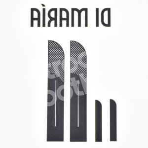 Copa America 2024 Argentina Home Name Number Set #11 DI MARIA Repro - Image 3